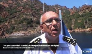 Sécurité des loisirs nautiques entre Scandola et Girolata : "Les gens contrôlés étaient parfaitement en règle"