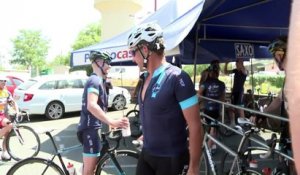 Armstrong sur les routes de France pour une opération de charité