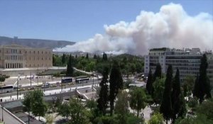 Les flammes aux portes d'Athènes