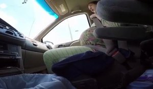 Un accouchement dans une voiture