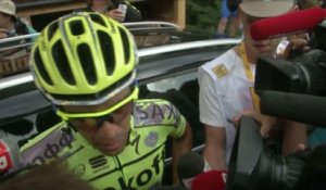 Cyclisme - Tour de France - 17e étape : Contador a «perdu le contrôle»