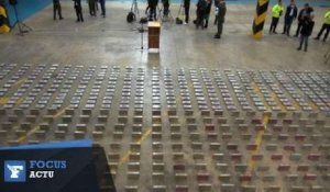 Plus de 240 millions de dollars de cocaïne saisis en Colombie