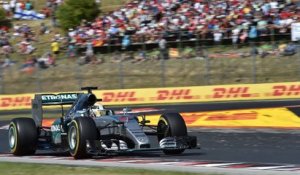 GP Hongrie - Vettel sort de la mêlée en Hongrie
