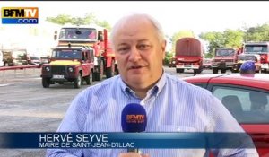 Incendie en Gironde: la pluie vient en aide aux pompiers