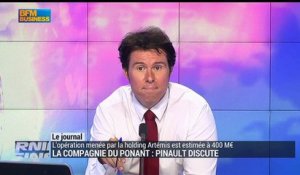 La compagnie du Ponant: Pinault discute