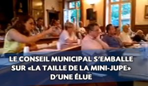 Un conseil municipal s'emballe sur la «taille de la mini-jupe» d'une élue