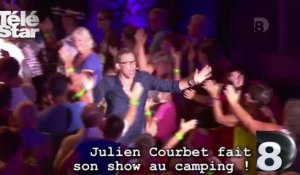 Julien Courbet : en sueur à la fin de son spectacle