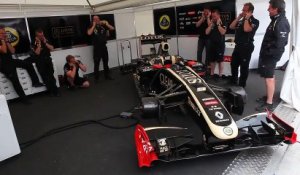 La Lotus F1 fait la musique