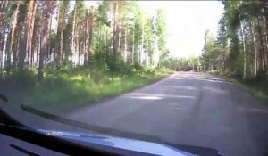 WRC, Finlande - La violente sortie de route de Neuville