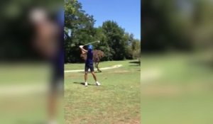 Golf - Insolite : Djokovic et la babate