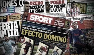 L'assaut désespéré du Real Madrid pour Pogba, Pedro relance le mercato du Barça