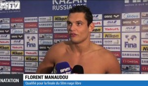 Mondiaux de natation - Manaudou : "Je reste concentré"