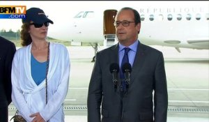 Isabelle Prime libérée: "Nous sommes heureux de l’accueillir chez elle", déclare Hollande