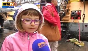 L'Hermione ouvre ses portes aux visiteurs à Brest