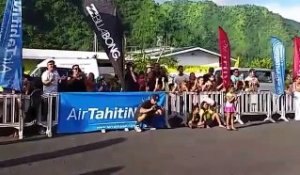 Remise des prix Trials de la Billabong Pro Tahiti
