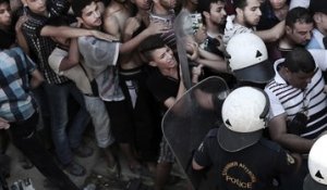 La tension monte à Kos entre les migrants et les policiers grecs