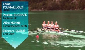 TEAM FRANCE 2015  W4x Quatre de couple femme