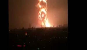 Cinq vidéos pour comprendre l'ampleur des explosions à Tianjin