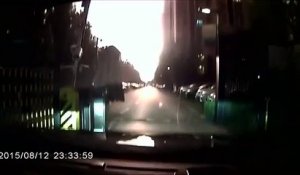 Dashcam Tianjin Explosion