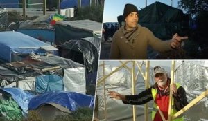 Dans la "jungle" de Calais