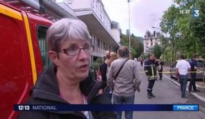Aix-les-Bains : Incendie de l'ancien palace "Le Bernascon"
