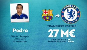 Officiel : Chelsea s'offre Pedro !