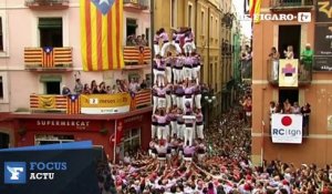 En Espagne, le festival annuel des tours humaines