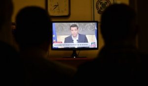 Comment les télés analysent la démission de Tsípras, en 42 secondes