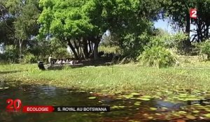 Ségolène Royal en visite au Botswana