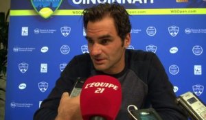 Tennis - ATP - Cincinnati : Federer «A l'US Open avec beaucoup de confiance»