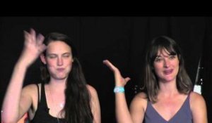 The Staves interview at Lowlands - Emily & Camilla (part 2)