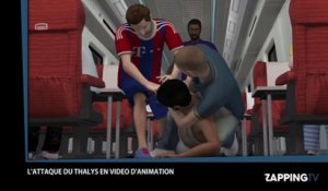 Fusillade dans un Thalys : Revivez l'attaque de l'intérieur en vidéo d'animation !