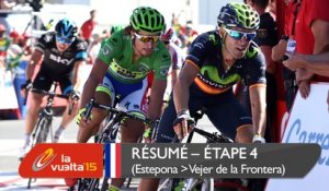 Résumé - Étape 4 (Estepona / Vejer de la Frontera) - La Vuelta a España 2015