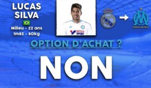 L'OM emprunte Lucas Silva au Real