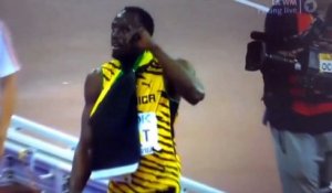 Usain Bolt renversé par un deux-roues électrique