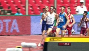 Pierre-Ambroise Bosse passe tranquillement les séries du 800 m