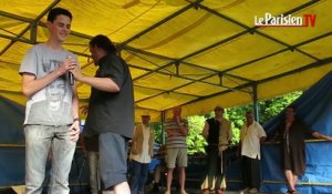 Quentin, 18 ans, champion du cri de cochon 2015 de Crépy-en-Valois !