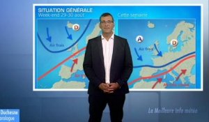 Chute des températures de 10 à 15°C