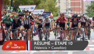 Résumé - Étape 10 (Valencia / Castellón) - La Vuelta a España 2015