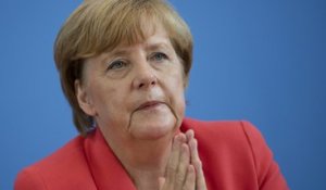Migrants: Angela Merkel brandit les idéaux européens
