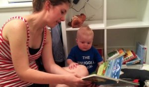 Le bébé qui ne voulait jamais arrêter de lire