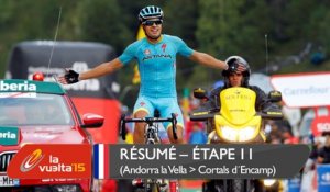 Résumé - Étape 11 (Andorra la Vella / Cortals d'Encamp) - La Vuelta a España 2015