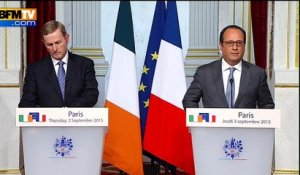 Hollande: "l'image qui fait le tour du monde" est une interpellation
