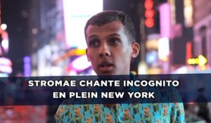Stromae chante incognito en plein New York