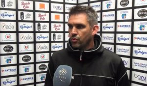 La réaction de Jocelyn Gourvennec après EAG-LORIENT (1-1)