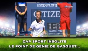 Zap sport insolite Le point de génie de Gasquet