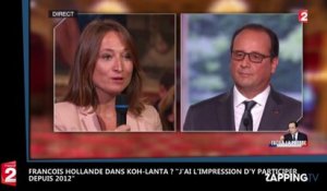 François Hollande dans Koh-Lanta ? "J'ai l'impression d'y participer depuis 2012"