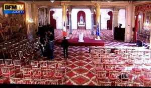 Dans les coulisses la conférence de presse de François Hollande
