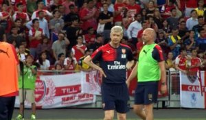 Arsenal - Oxlade-Chamberlain à la peine