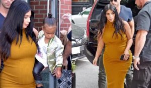 Kim Kardashian dévoile son look automnal à New York